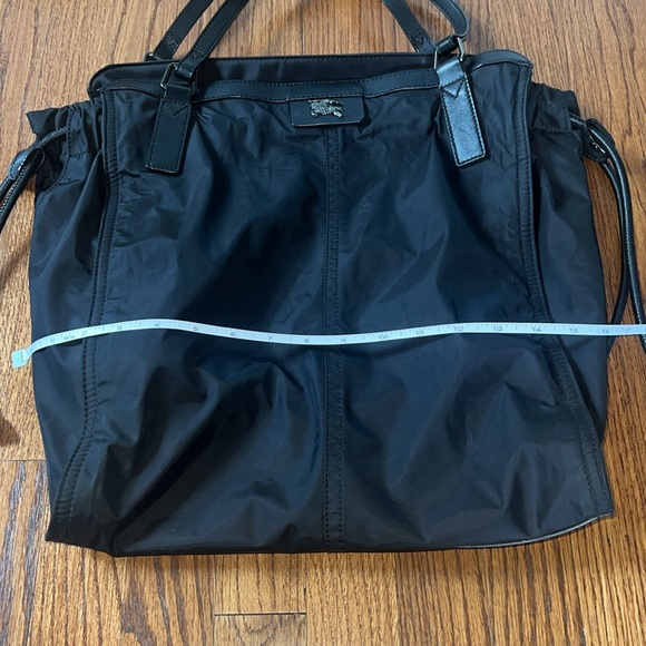 Burberry Black Nylon Leather Buckleigh Tote Bag - Picture 5 of 12